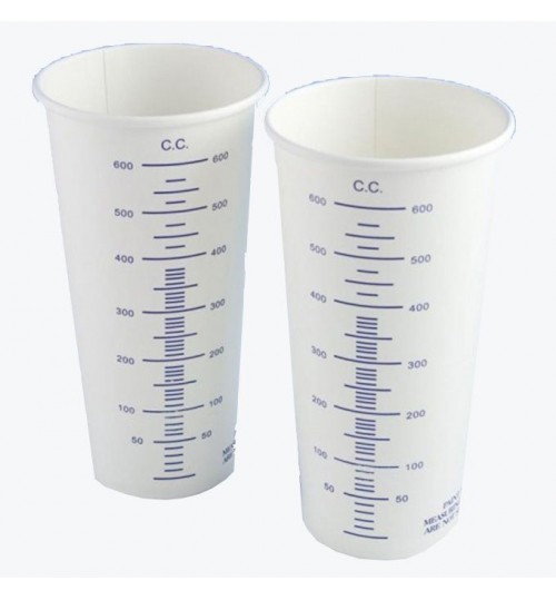 CALIBRATED 600CC CARD MIXING CUP